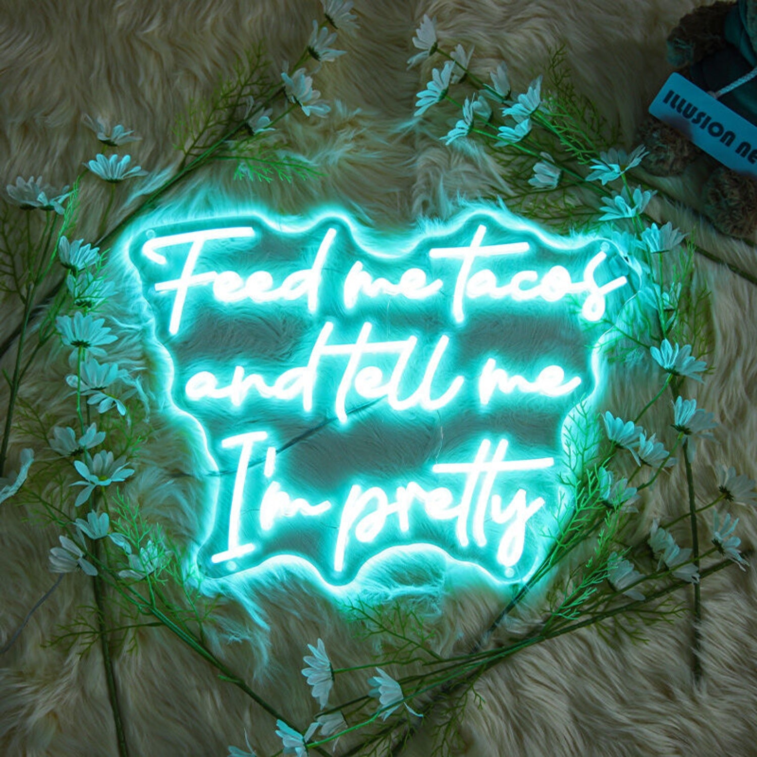 Feed Me Tacos And Tell Me Im Pretty Led Neon Sign For Dining Areas | Shineneon
