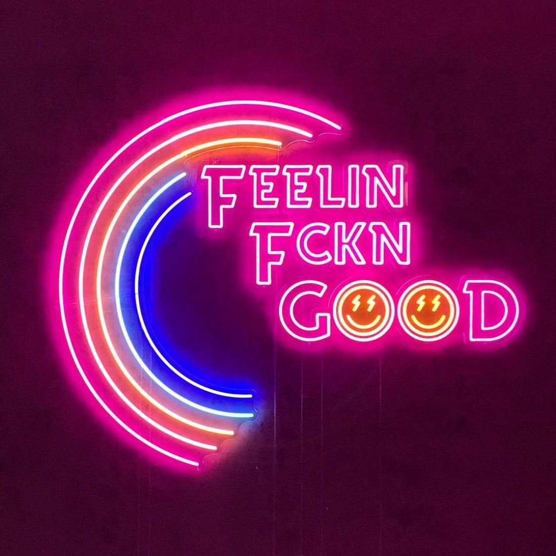 Feelin Fckn Good Led Sign Business Neon Sign - Shineneon