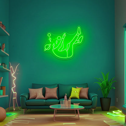 Feeline Astronaut Chilling Led Neon Sign Light Custom Led Signs - Shineneon