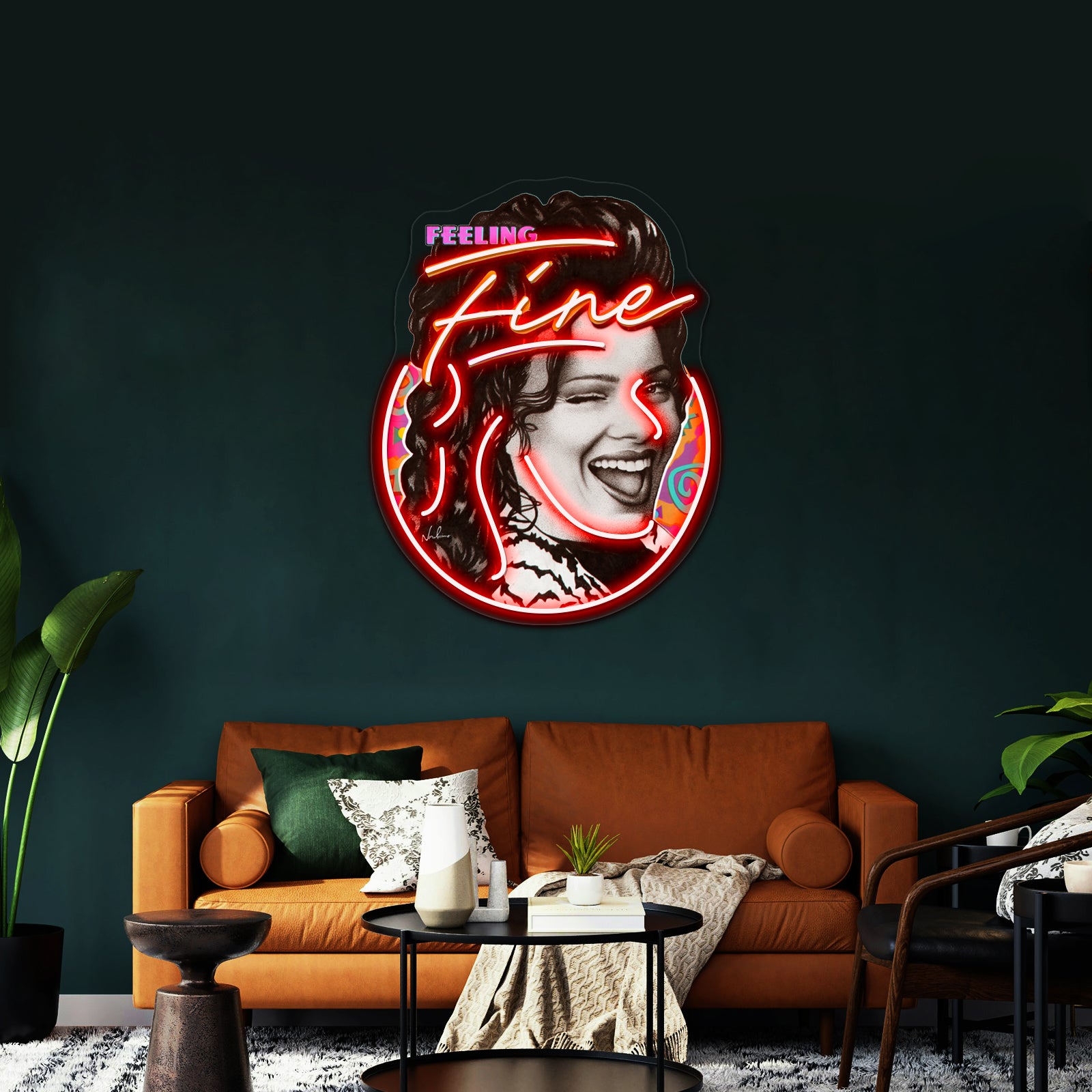 Feeling Fine Artwork Custom Neon Led Sign | Shineneon