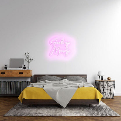 Feeling Moody Led Neon Sign For Reflective And Thoughtful Spaces - Shineneon