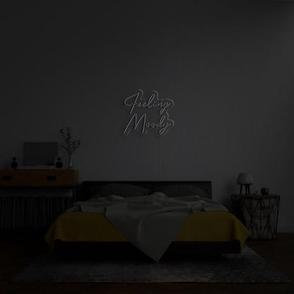 Feeling Moody Led Neon Sign For Reflective And Thoughtful Spaces - Shineneon