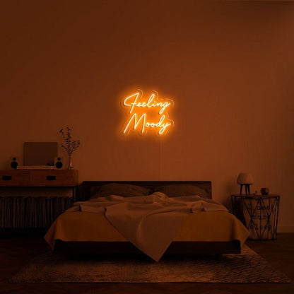 Feeling Moody Led Neon Sign For Reflective And Thoughtful Spaces - Shineneon
