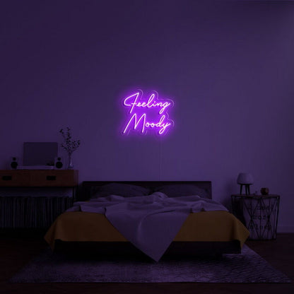 Feeling Moody Led Neon Sign For Reflective And Thoughtful Spaces - Shineneon