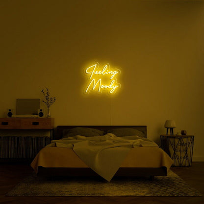 Feeling Moody Led Neon Sign For Reflective And Thoughtful Spaces - Shineneon