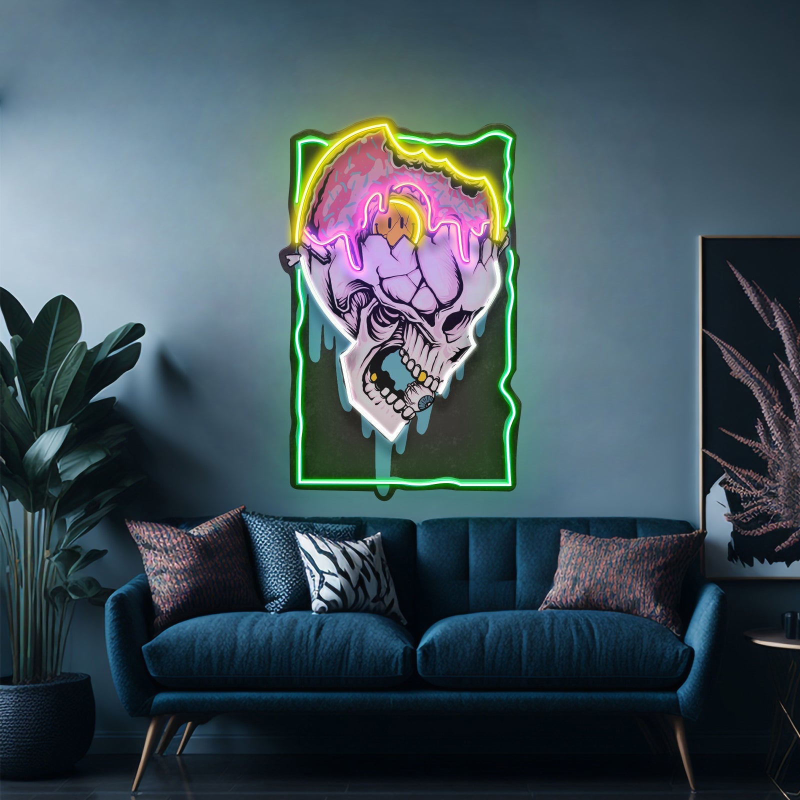 Feeling Skull Led Neon Sign Light Custom Led Signs - Shineneon