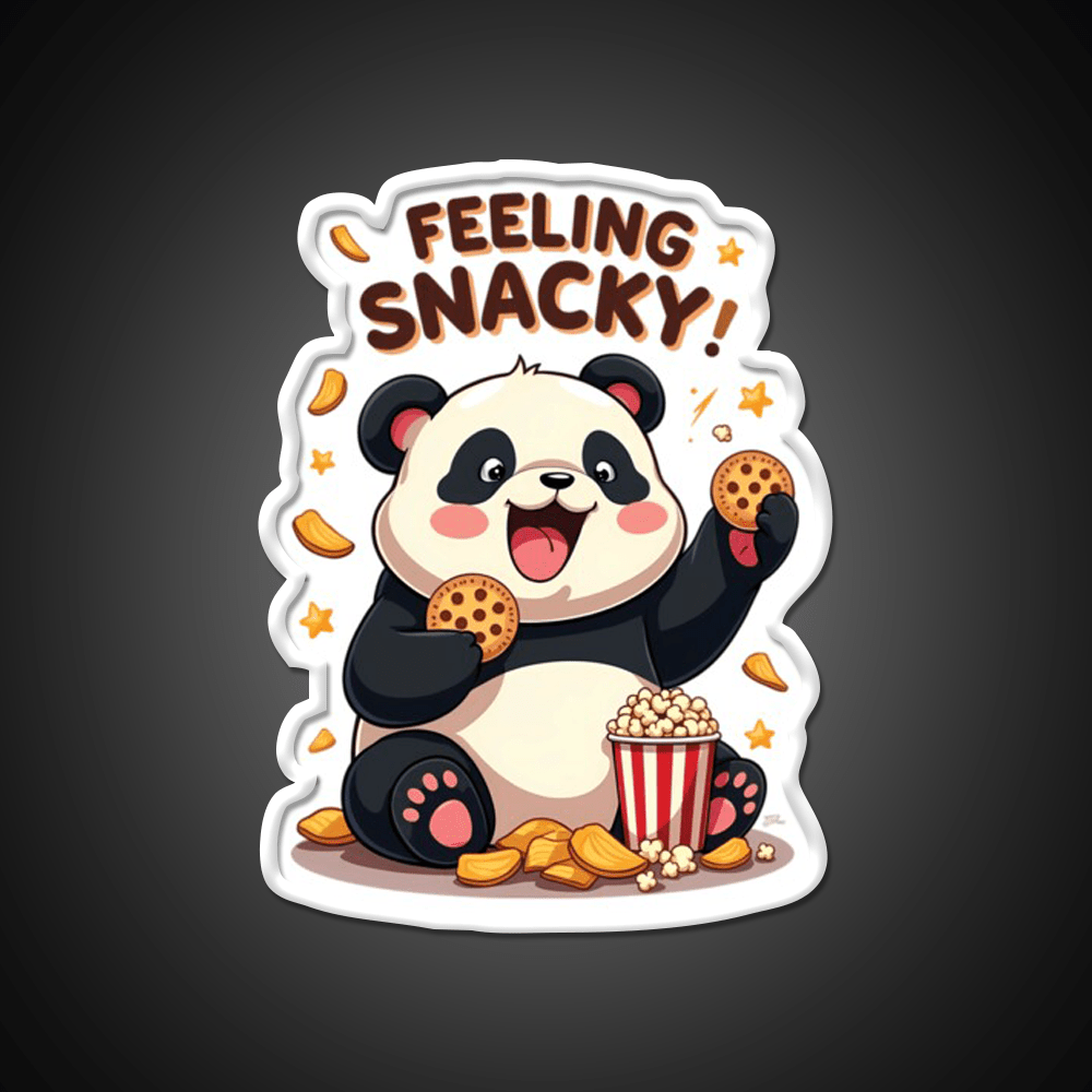 Feeling Snacky Snack Food Led Neon Sign For Snack Room Rgb Color - Shineneon