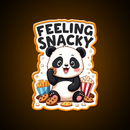 Feeling Snacky Snack Food Led Neon Sign Rgb Color - Shineneon