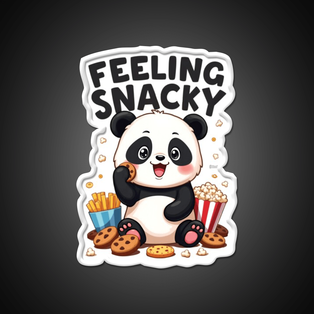 Feeling Snacky Snack Food Led Neon Sign Rgb Color - Shineneon