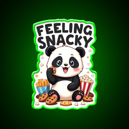Feeling Snacky Snack Food Led Neon Sign Rgb Color - Shineneon