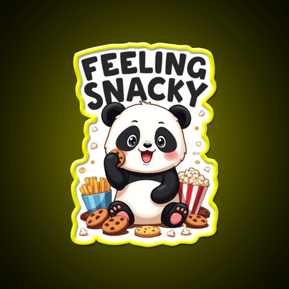 Feeling Snacky Snack Food Led Neon Sign Rgb Color - Shineneon