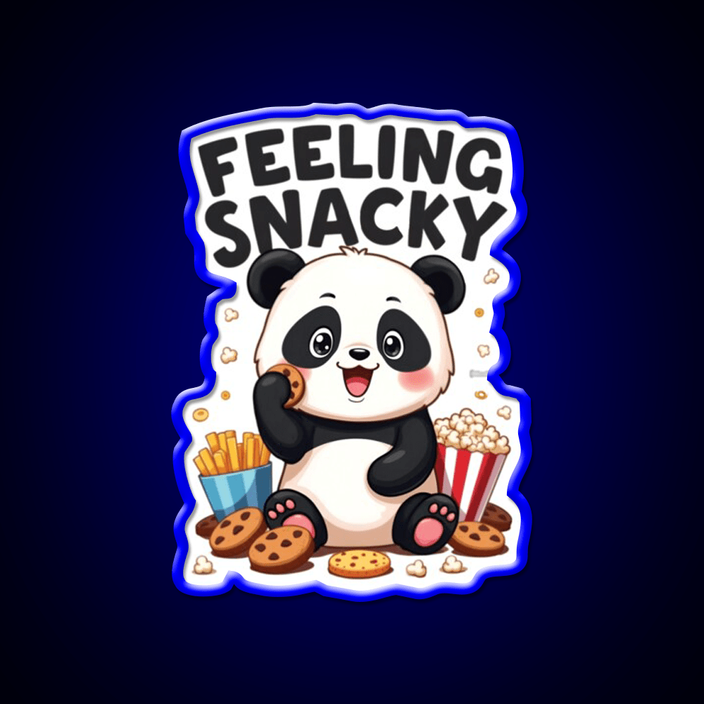 Feeling Snacky Snack Food Led Neon Sign Rgb Color - Shineneon