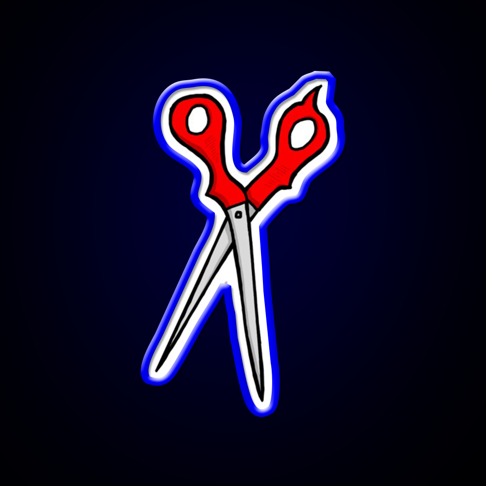 Feeling Snippy Barber Shop Haircut Led Neon Sign - LED neon sign view 5