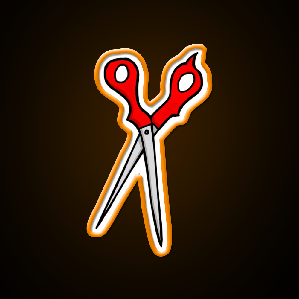 Feeling Snippy Barber Shop Haircut Led Neon Sign - LED neon sign view 6
