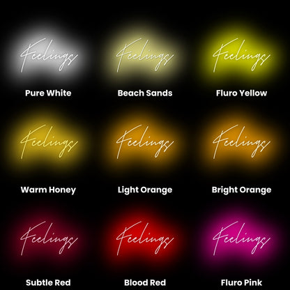 Feelings Led Neon Sign | Shineneon
