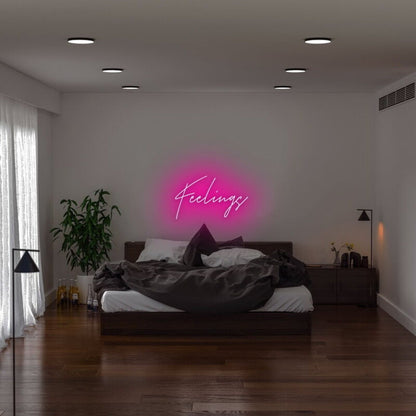 Feelings Led Neon Sign Emotional And Artistic Decor - Shineneon