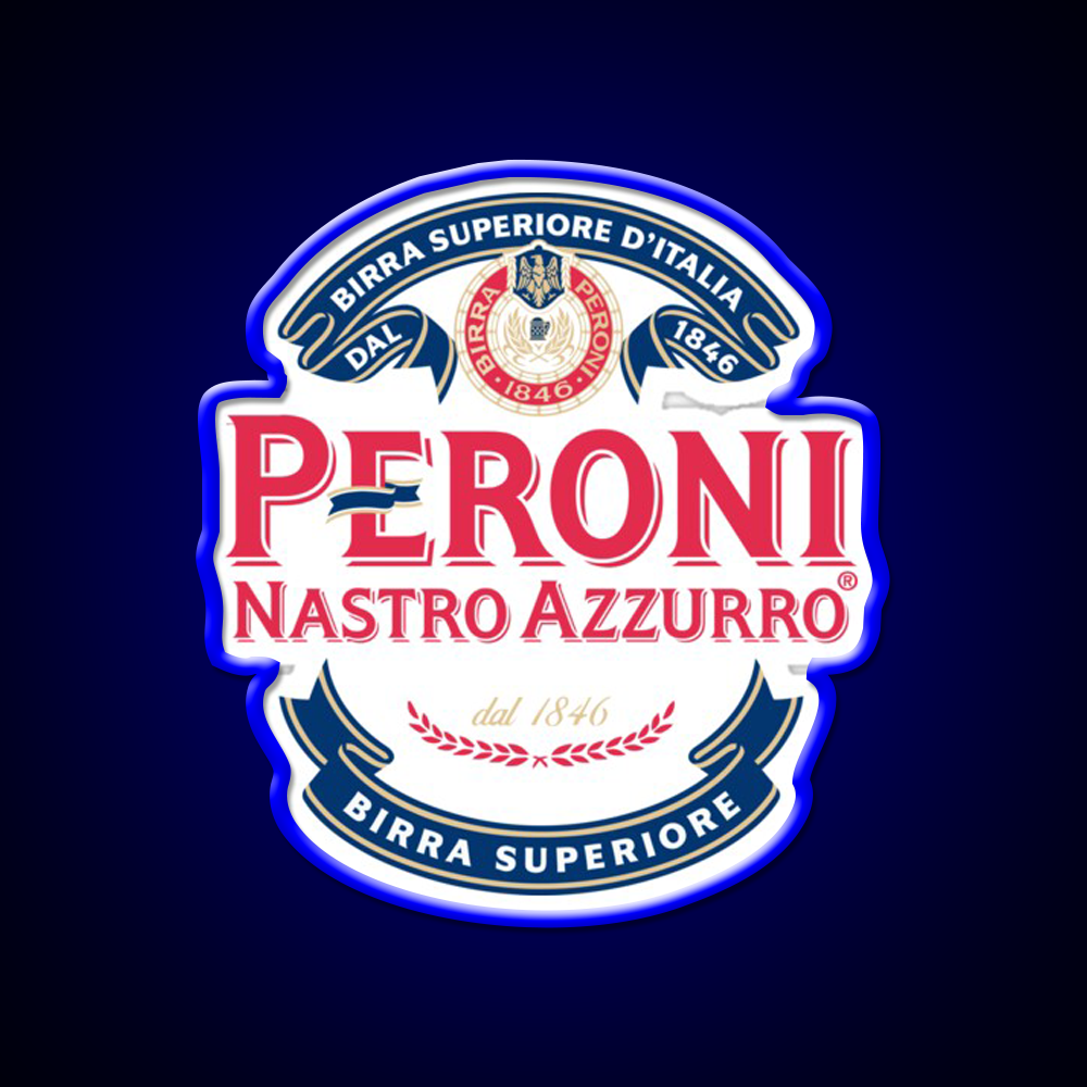Feelings Peroni Brewery Contact Beer Bar Decor Led Neon Sign Rgb Color - LED neon sign view 5