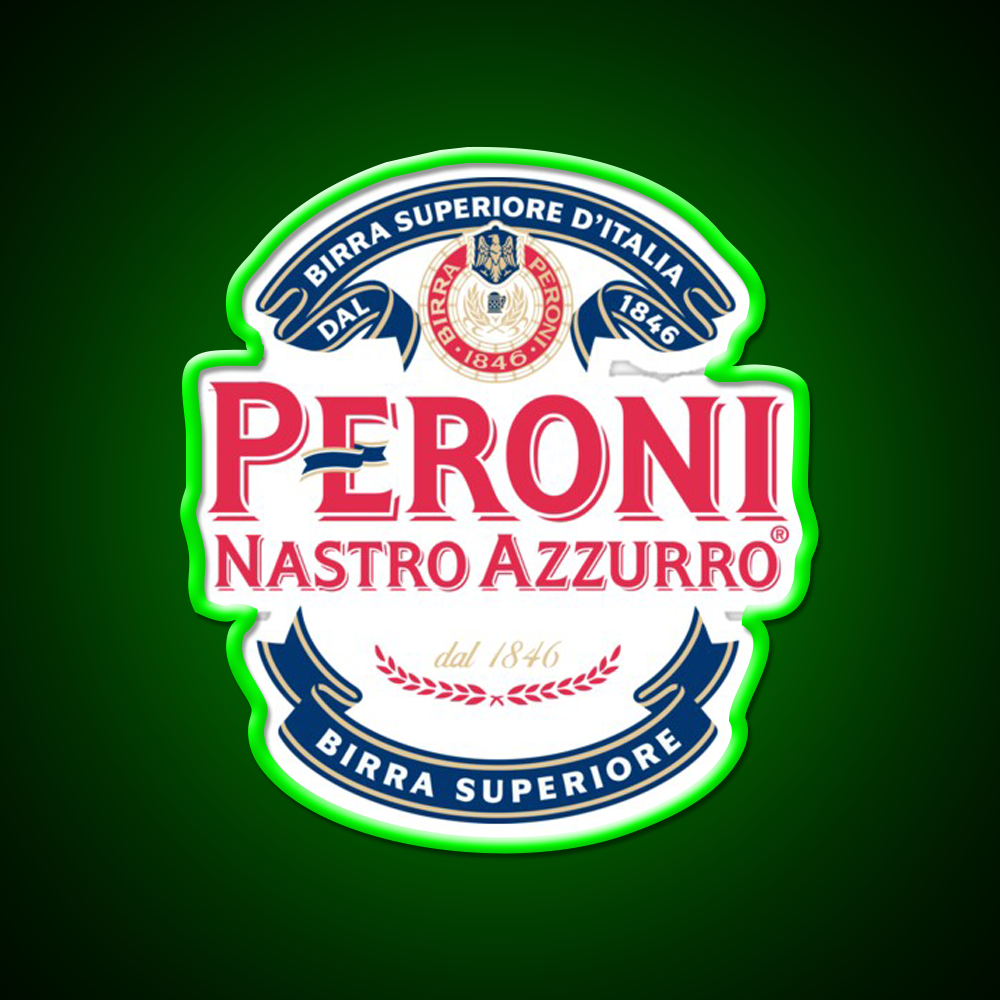 Feelings Peroni Brewery Contact Beer Bar Decor Led Neon Sign Rgb Color - LED neon sign view 8