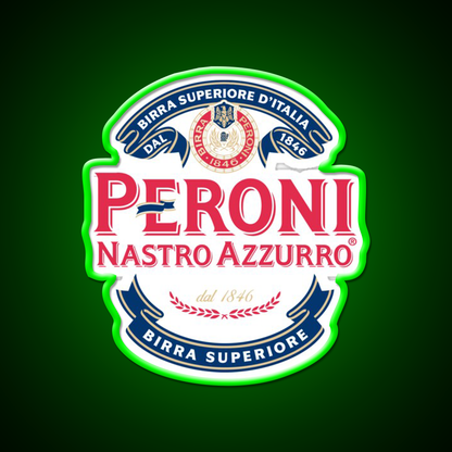Feelings Peroni Brewery Contact Beer Bar Decor Led Neon Sign Rgb Color - LED neon sign view 8