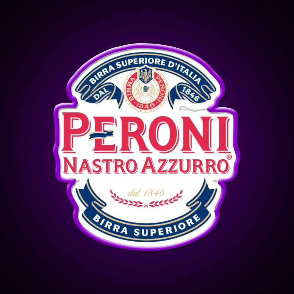 Feelings Peroni Brewery Contact Beer Bar Decor Led Neon Sign Rgb Color - LED neon sign view 9