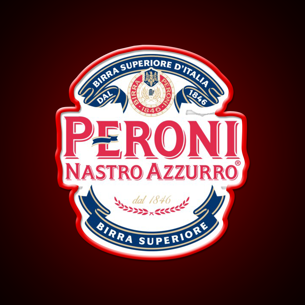 Feelings Peroni Brewery Contact Beer Bar Decor Led Neon Sign Rgb Color - LED neon sign view 10