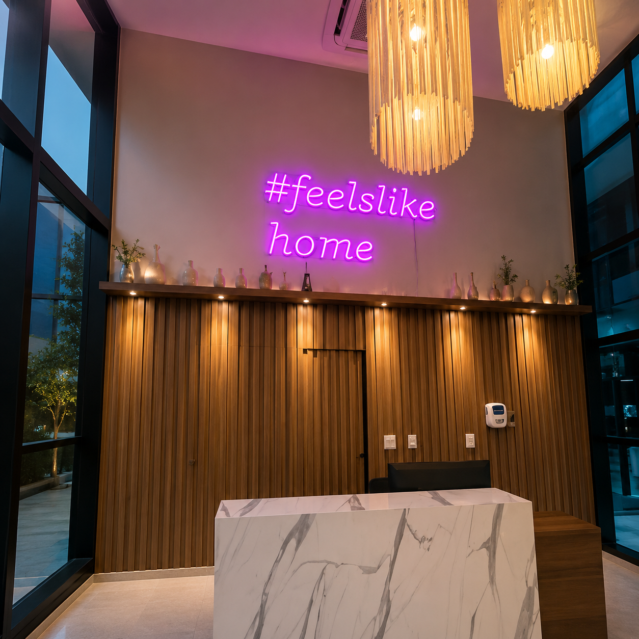 Feels Like Home LED Neon Sign - 01 Original Product Image