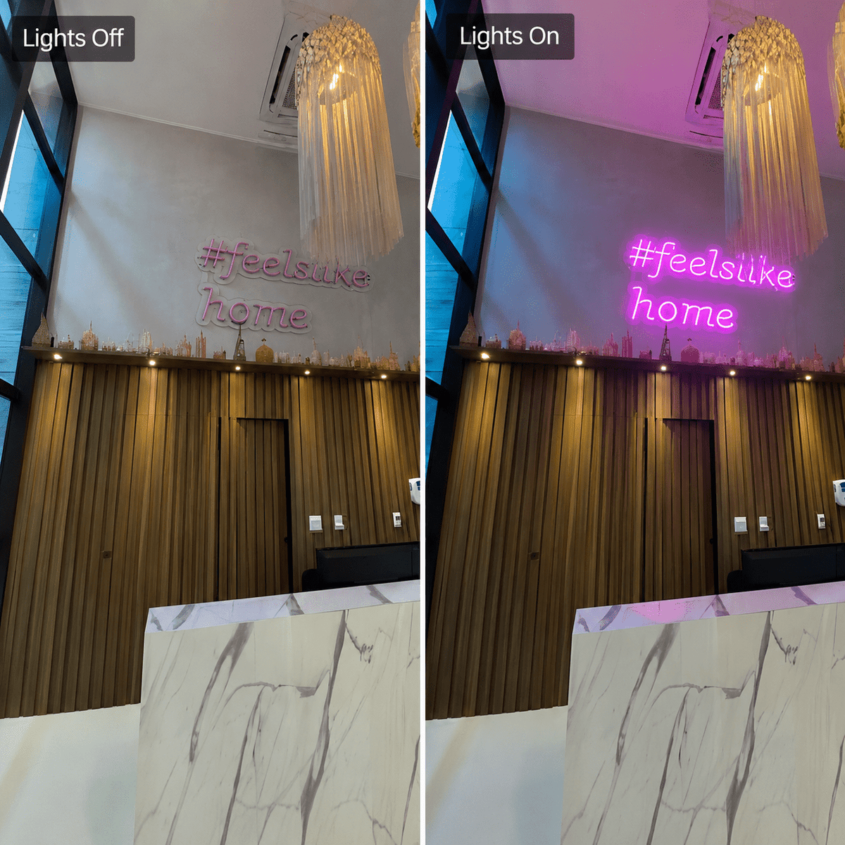 Feels Like Home LED Neon Sign - Shineneon