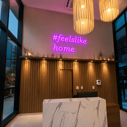 Feels Like Home LED Neon Sign - Shineneon