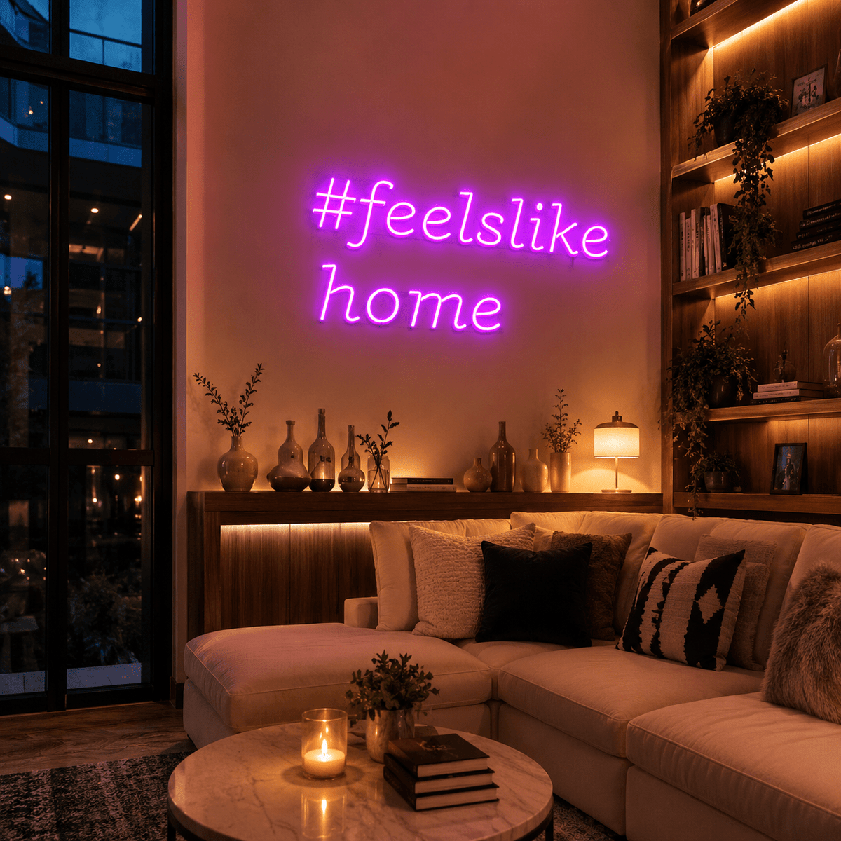 Feels Like Home LED Neon Sign - Shineneon