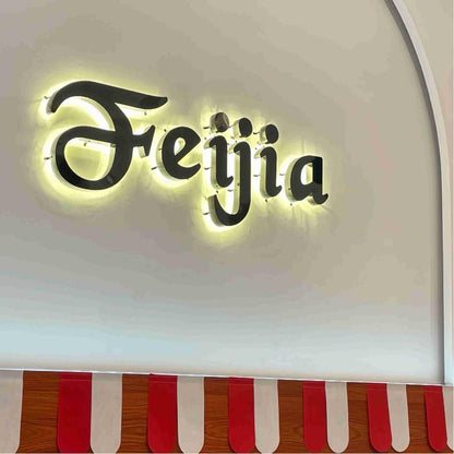 Feijia 3D Backlit Channel Letters Led Light Sign - Shineneon