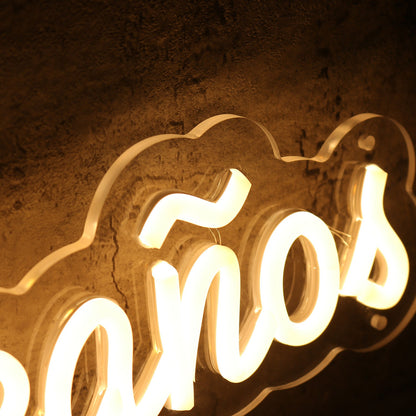 Feliz Cumpleanos Yellow Neon Sign | Shineneon