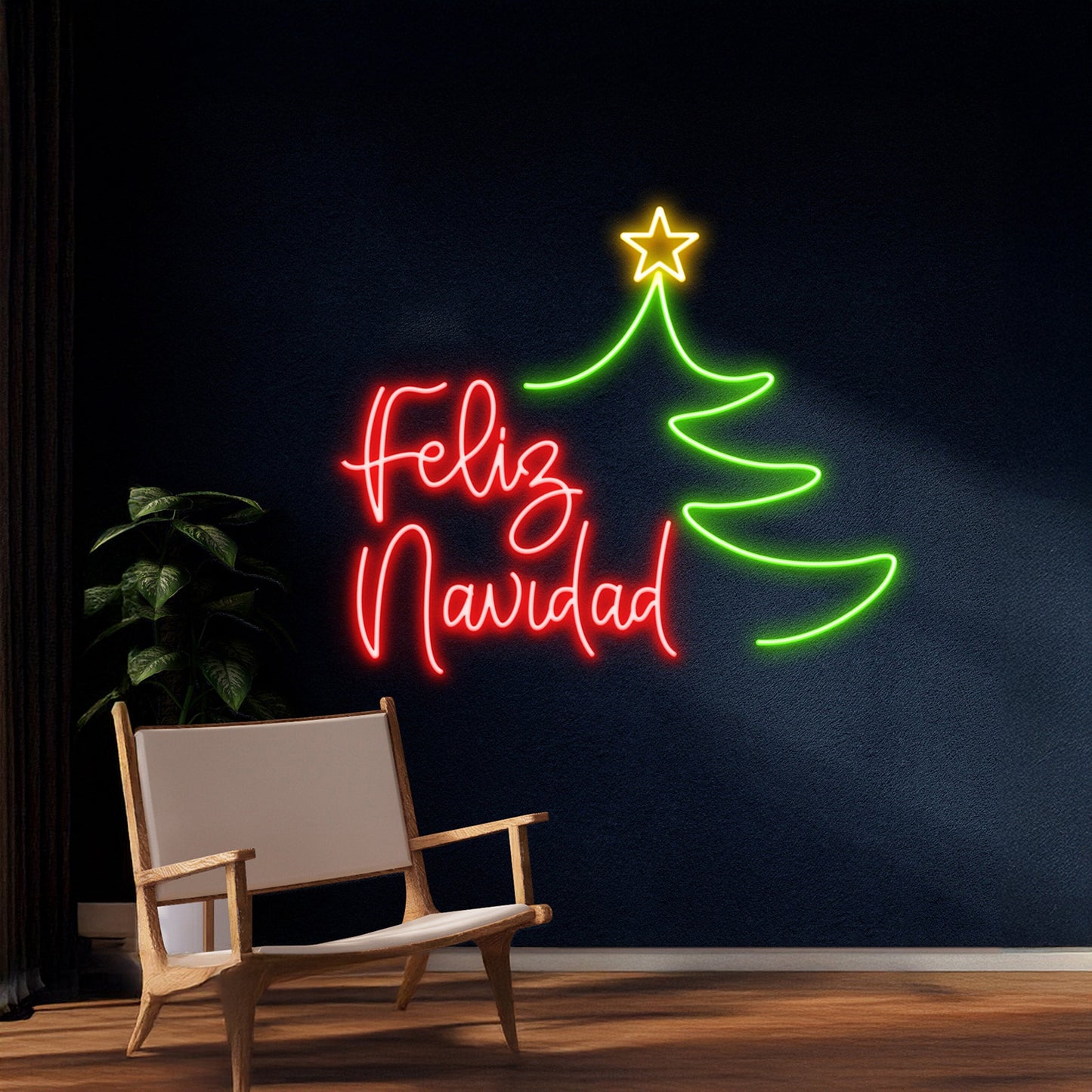 Feliz Navidad Neon Sign