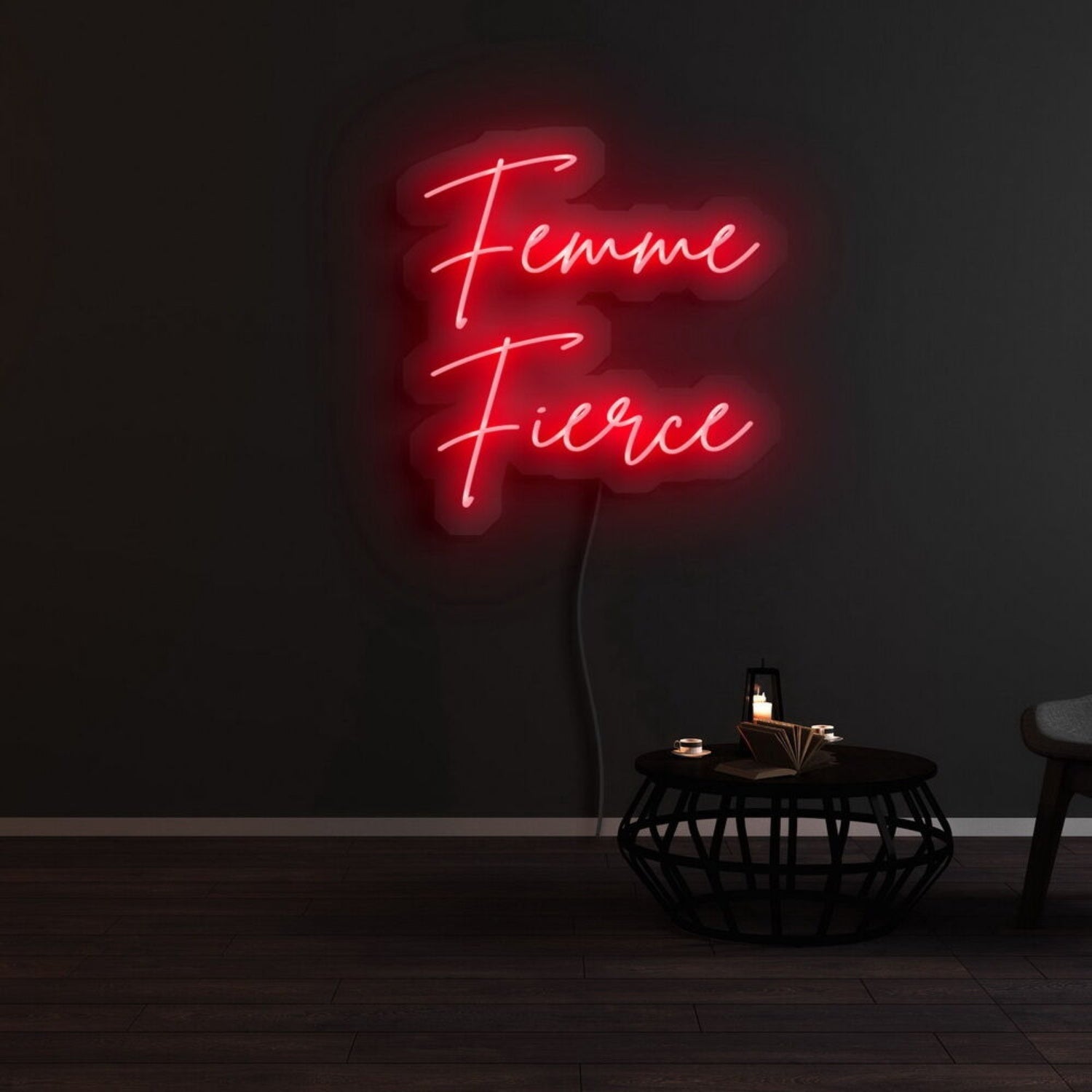 Femme Fierce Led Neon Sign - Shineneon
