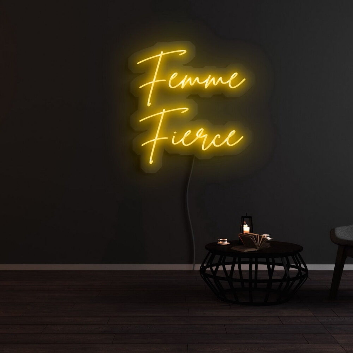 Femme Fierce Led Neon Sign - Shineneon
