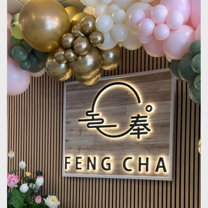 Feng Cha 3D Backlit Channel Letters Led Light Sign - Shineneon