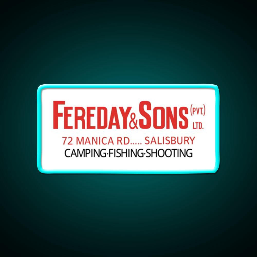 Fereday Sons Beer Bar Decor Led Neon Sign Rgb Color - Size and dimension reference
