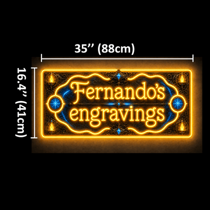 Fernando's engravings Custom LED Neon Sign - Shineneon