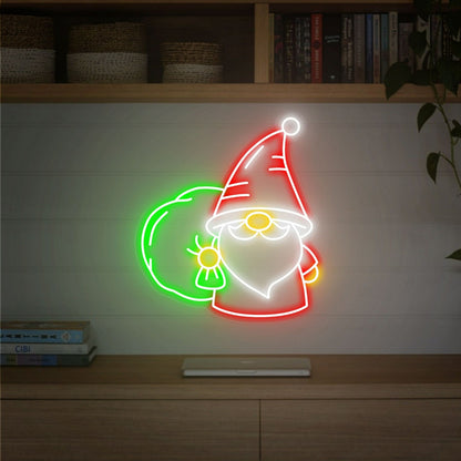 Festive Season Versatile Light Up Santa Claus Led Neon Sign | Shineneon