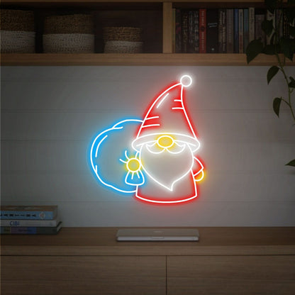 Festive Season Versatile Light Up Santa Claus Led Neon Sign | Shineneon