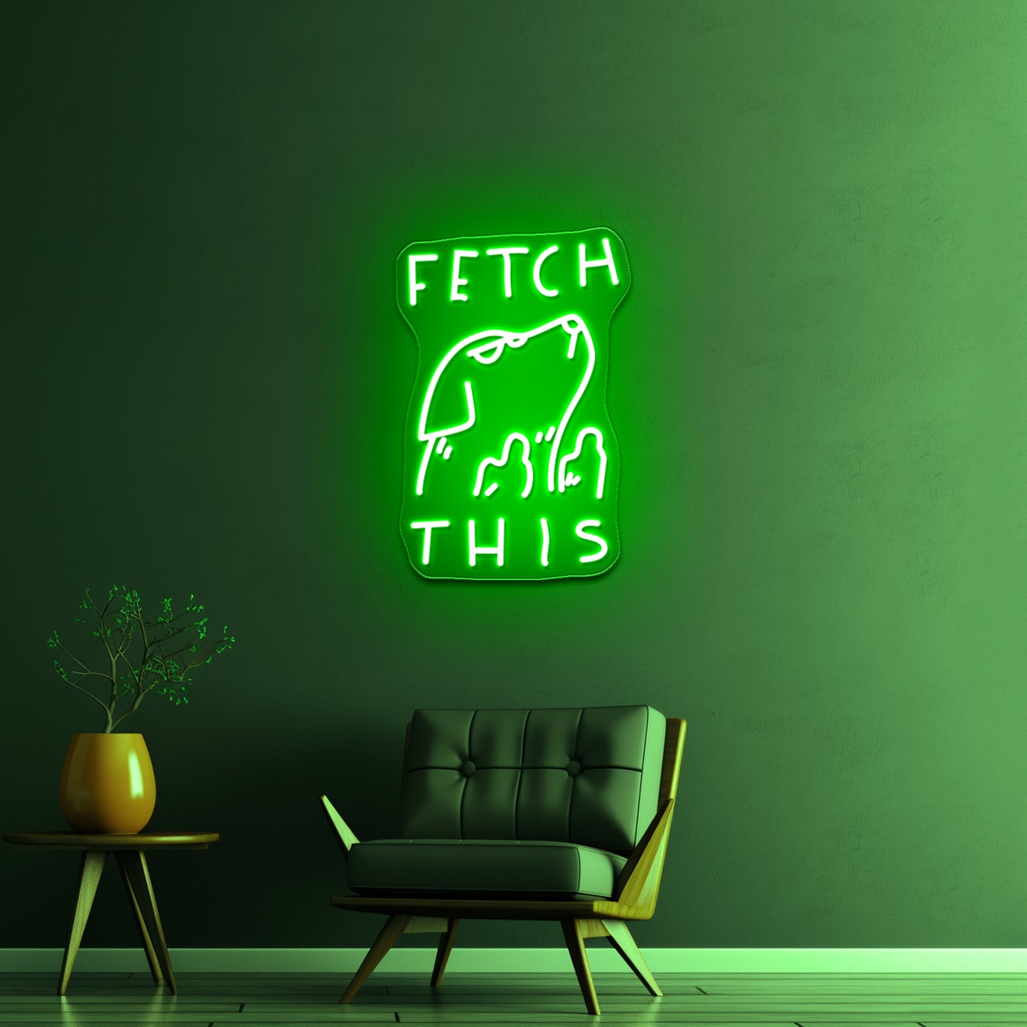 Fetch This Artwork Custom Neon Led Sign