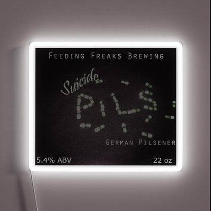 Ffb Suicide Pils Rgb Led Neon Sign - Shineneon