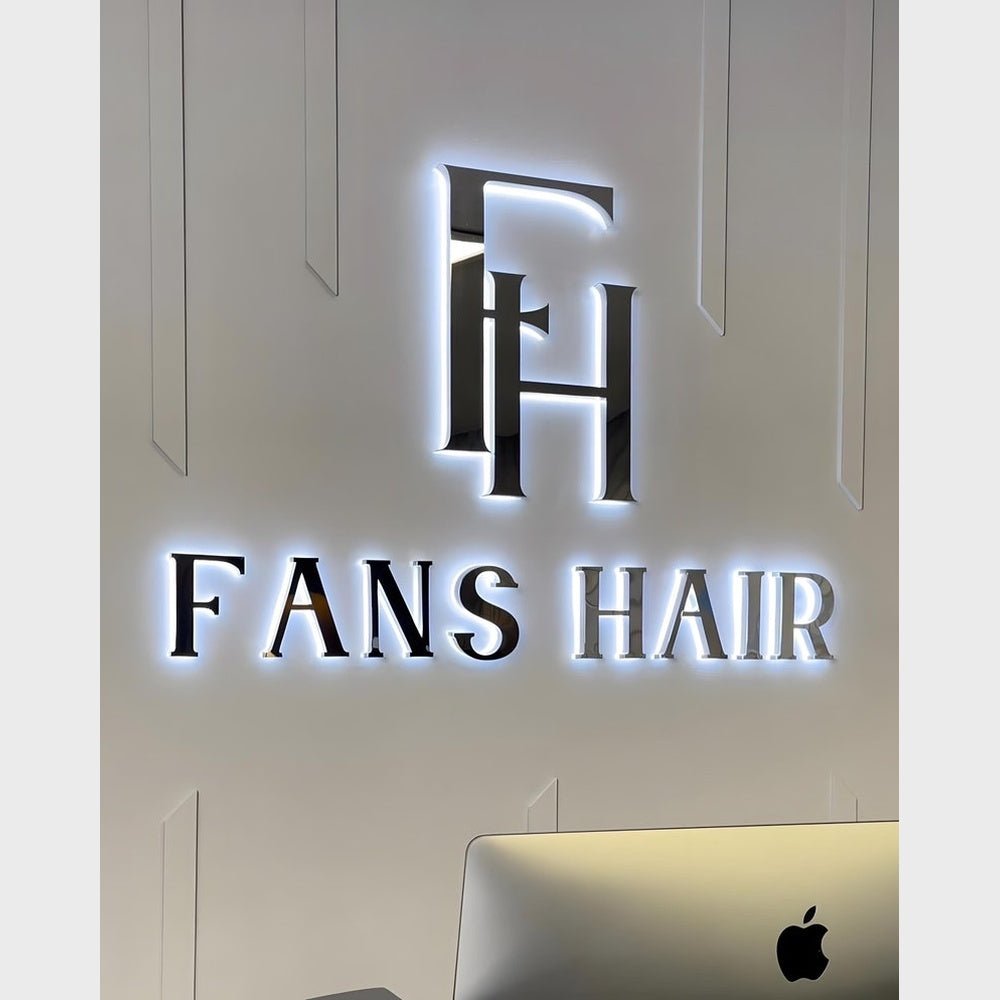Fh Fans Hair 3D Backlit Channel Letters Led Light Sign - Shineneon