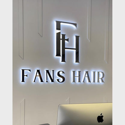 Fh Fans Hair 3D Backlit Channel Letters Led Light Sign - Shineneon
