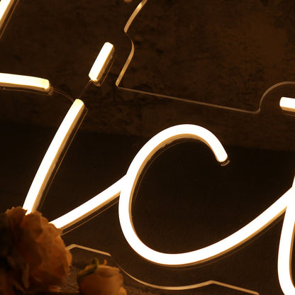 Fiction Yellow Led Neon Sign - Shineneon