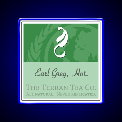 Fictional Brew Earl Grey Hot Beer Bar Decor Led Neon Sign Rgb Color - LED neon sign view 5