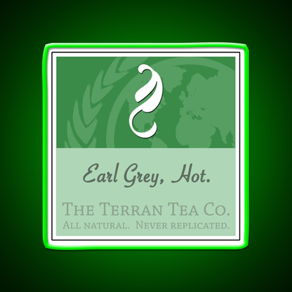 Fictional Brew Earl Grey Hot Beer Bar Decor Led Neon Sign Rgb Color - LED neon sign view 8