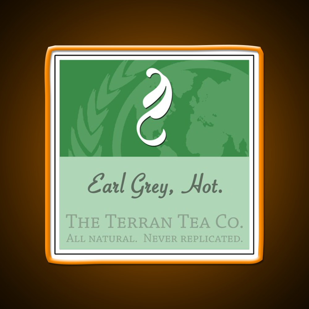 Fictional Brew Earl Grey Hot Beer Bar Decor Led Neon Sign Rgb Color - LED neon sign view 6