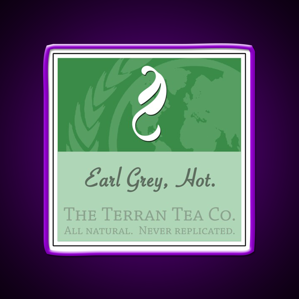 Fictional Brew Earl Grey Hot Beer Bar Decor Led Neon Sign Rgb Color - LED neon sign view 9