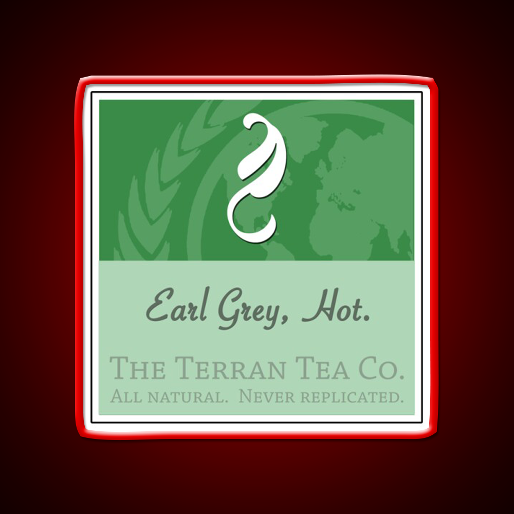 Fictional Brew Earl Grey Hot Beer Bar Decor Led Neon Sign Rgb Color - LED neon sign view 10
