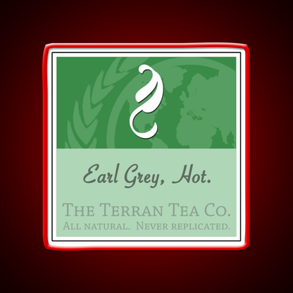 Fictional Brew Earl Grey Hot Beer Bar Decor Led Neon Sign Rgb Color - LED neon sign view 10